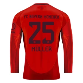 FC Bayern München Müller Hjemmedrakt 2024/2025 Langermet